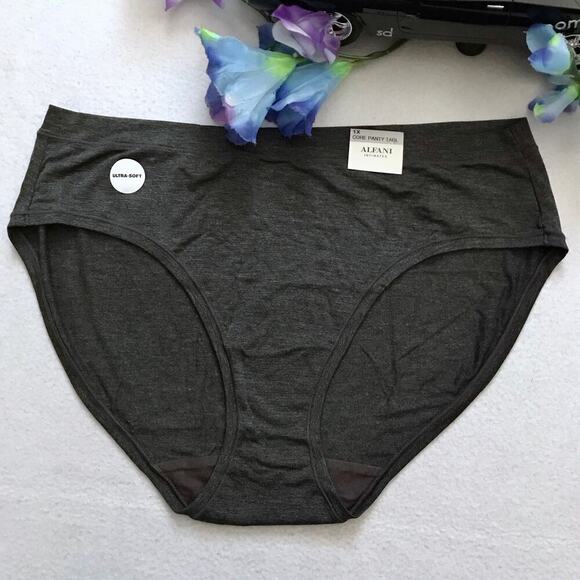 Alfani Intimates NWT Ultra Soft 2 Hipster Panties Bundle Women 1X - Picture 2 of 12